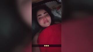 فضيحة ايناس الخالدي نايمه عند عشيقها - سكس عربي