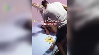 مصري ينيك حبيبته مع صديقه